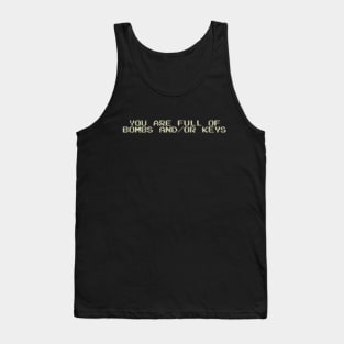 You Are Full of Bombs and/or Keys 1985 Tank Top